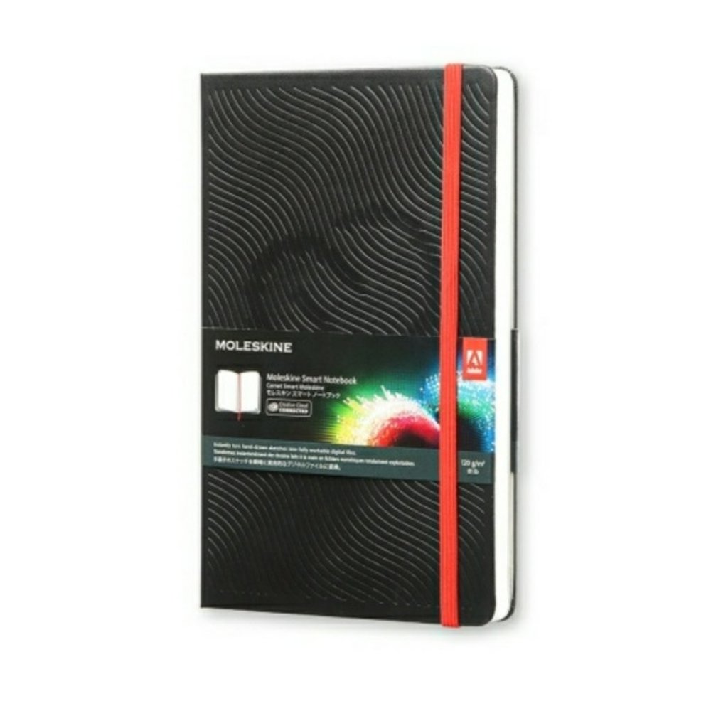 Moleskine Adobe Smart Notebook, Hard Cover SHIPS SAME DAY FREE GIFT
